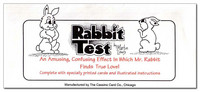 (image for) Rabbit Test